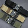 PREMIUM Men Casual Military Belt Tactical Waistband Rescue Rigger Nylon Belt USA