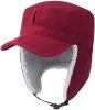 Home Prefer Mens Warm Trapper Hat Earflaps Winter Hat with Visor Military Cap