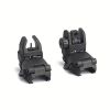 Rugged Flip-Up Backup Sights - Durable Nylon Construction with Rear and Front Sights for Accurate Shooting