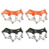 1pair 13-tooth Ice Cleats Crampons; Non-slip Shoes Cover For Winter